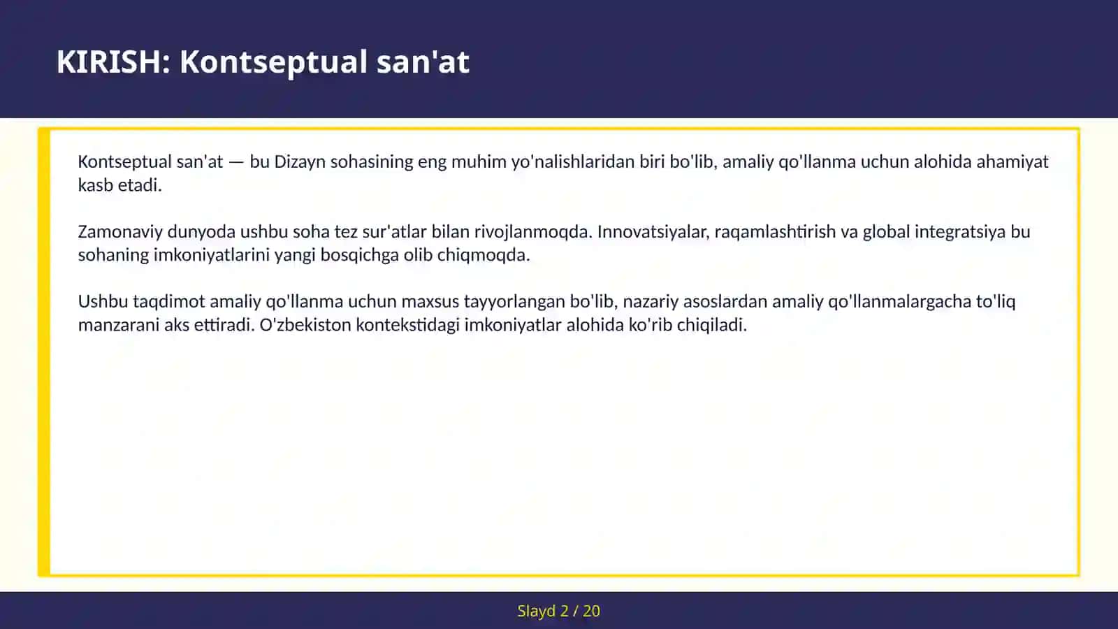 Kontseptual san'at 2