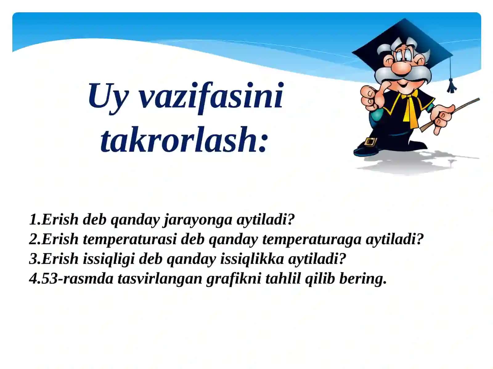MODDANING SOLISHTIRMA ERISH ISSIQLIGI 2