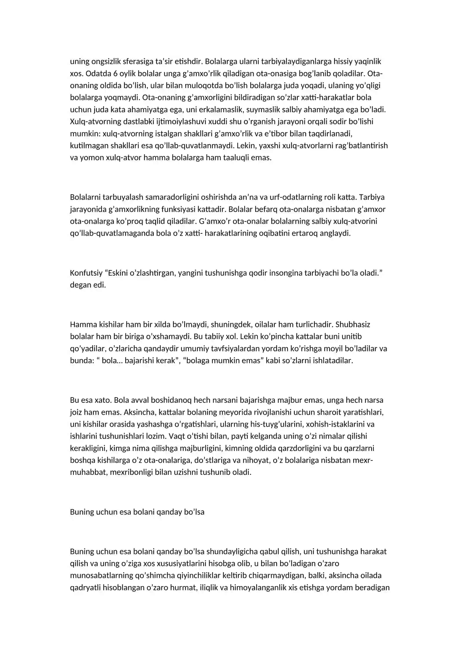 Tarbiyasi og’ir” bolalar xulq-atvorini to’g’irlashning psixologik masalalari 2