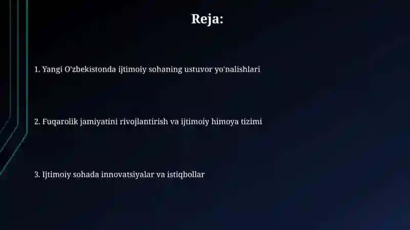 Yangi O'zbekistonda Ijtimoiy Sohada Zamonaviy Munosabat 2