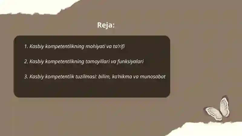 Kasbiy kompetentlik: mohiyati, tuzilmasi va shakllanish bosqichlari 2