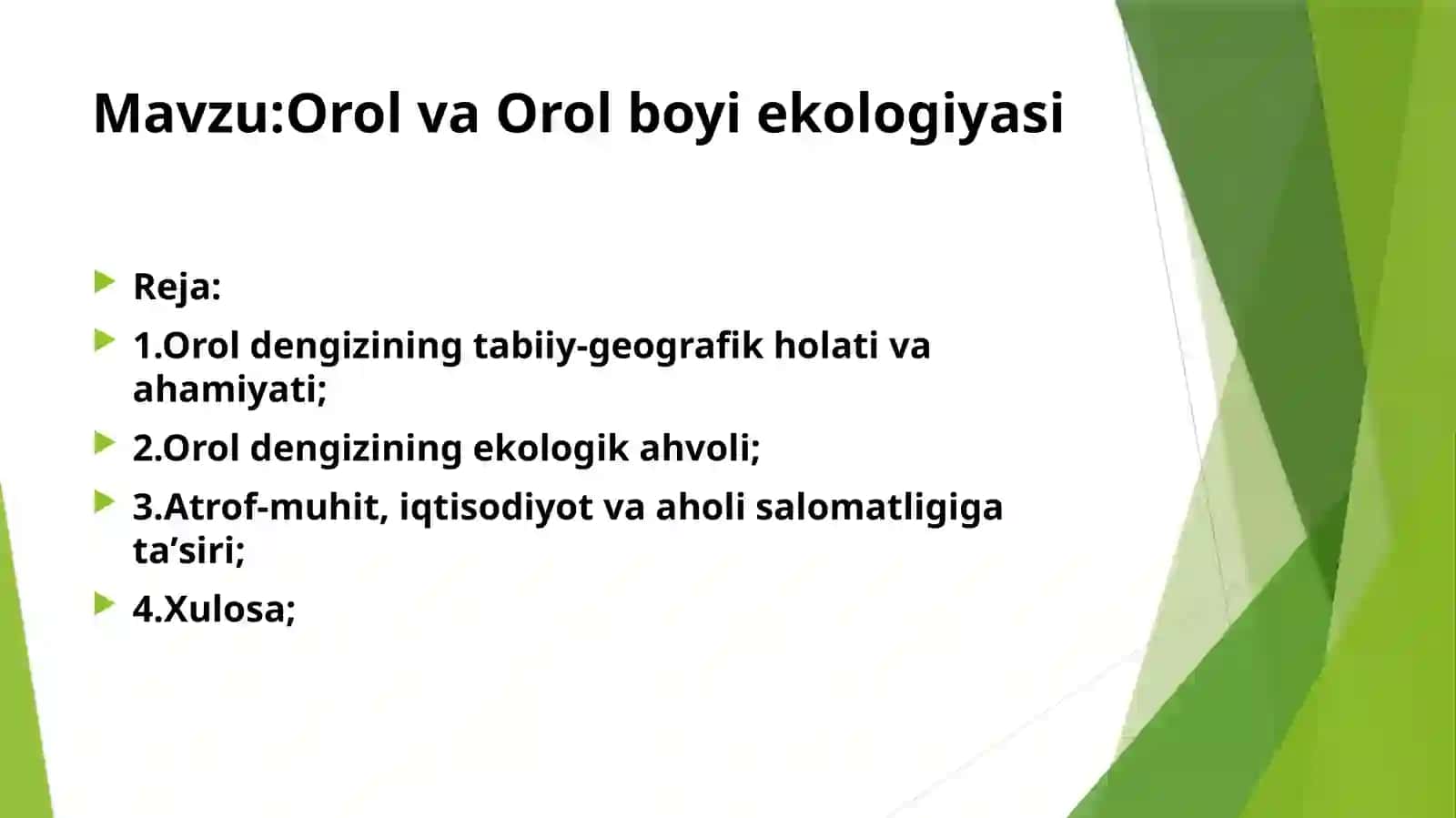 Orolva Orolboyiekologiyasi 2