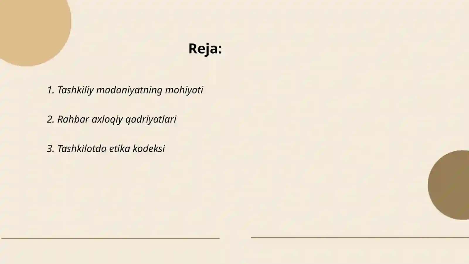 Tashkiliy madaniyat etikasi. Rahbar axloqiy madaniyatining tarkibiy qismlari 2