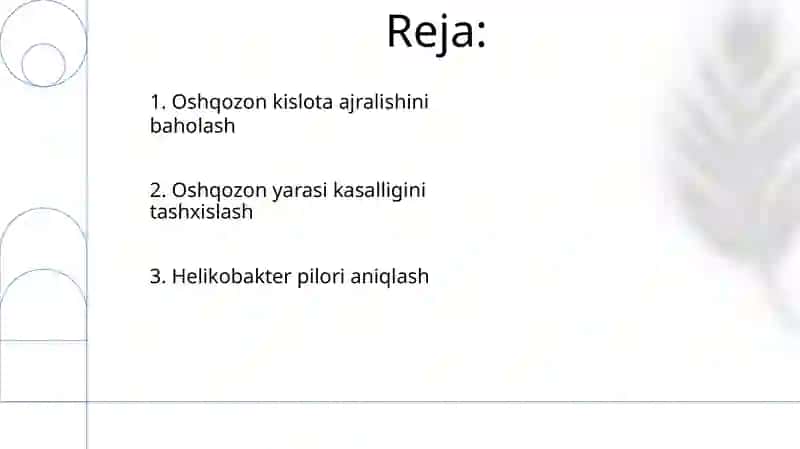 Oshqozon suyuqligi tashhisining klinik ahamiyati 2