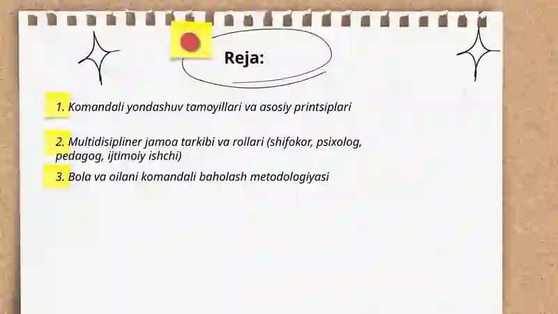 Komandali yondashuv tamoyillari va asosiy printsiplari 2