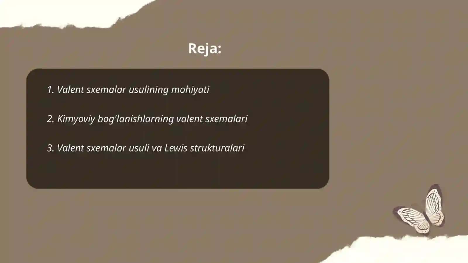 Valent sxemalar usuli 2