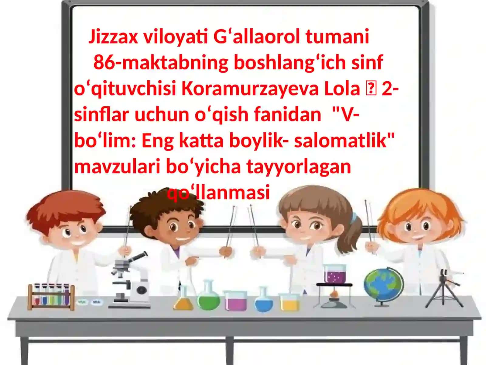 V-bo‘lim:Engkattaboylik-salomatlik 2