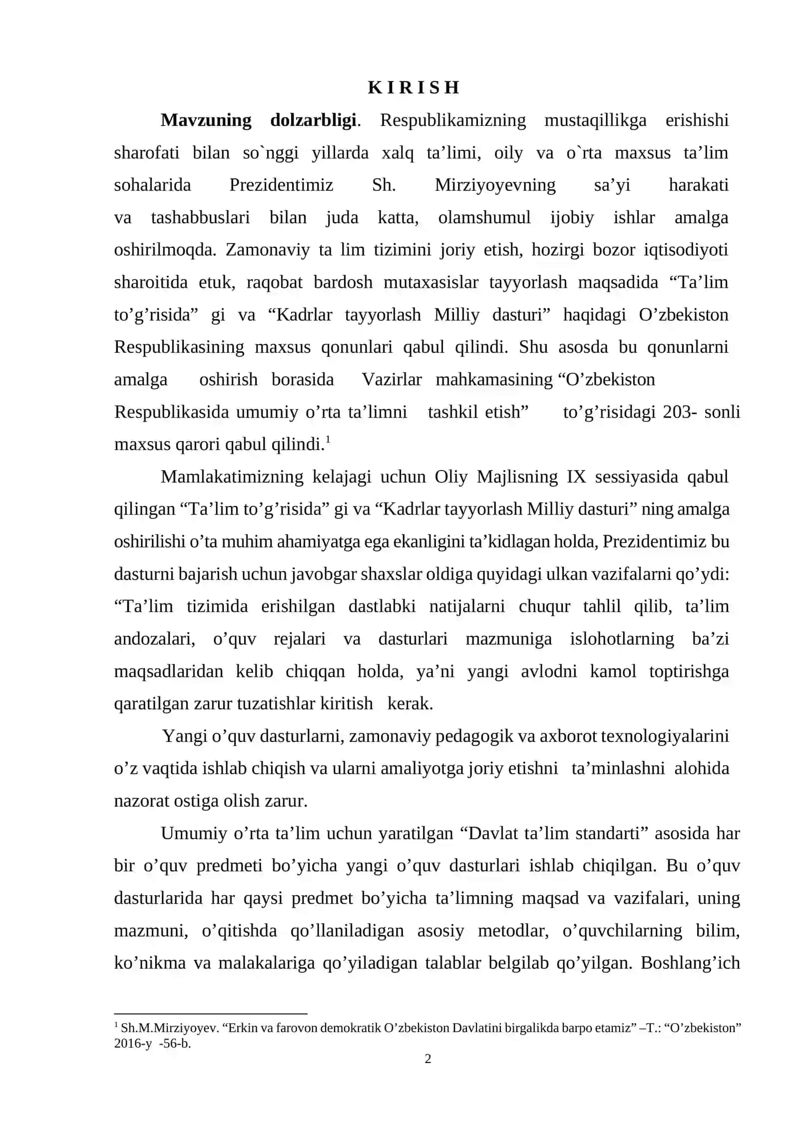 Matematika darslarida ko’rgazmali qurollardan foydalanish metodikasi 2
