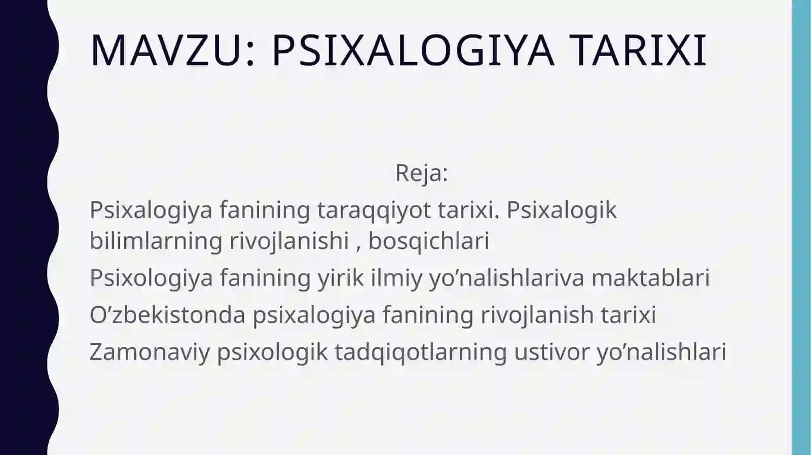 Psixalogiya Tarixi 2