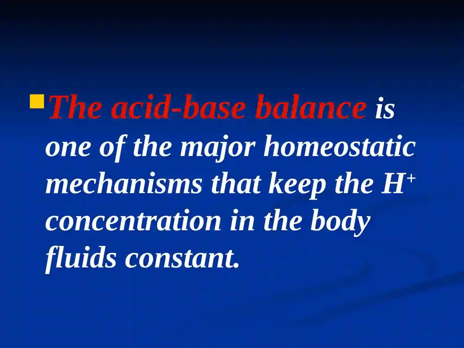 Acid-base balance 2