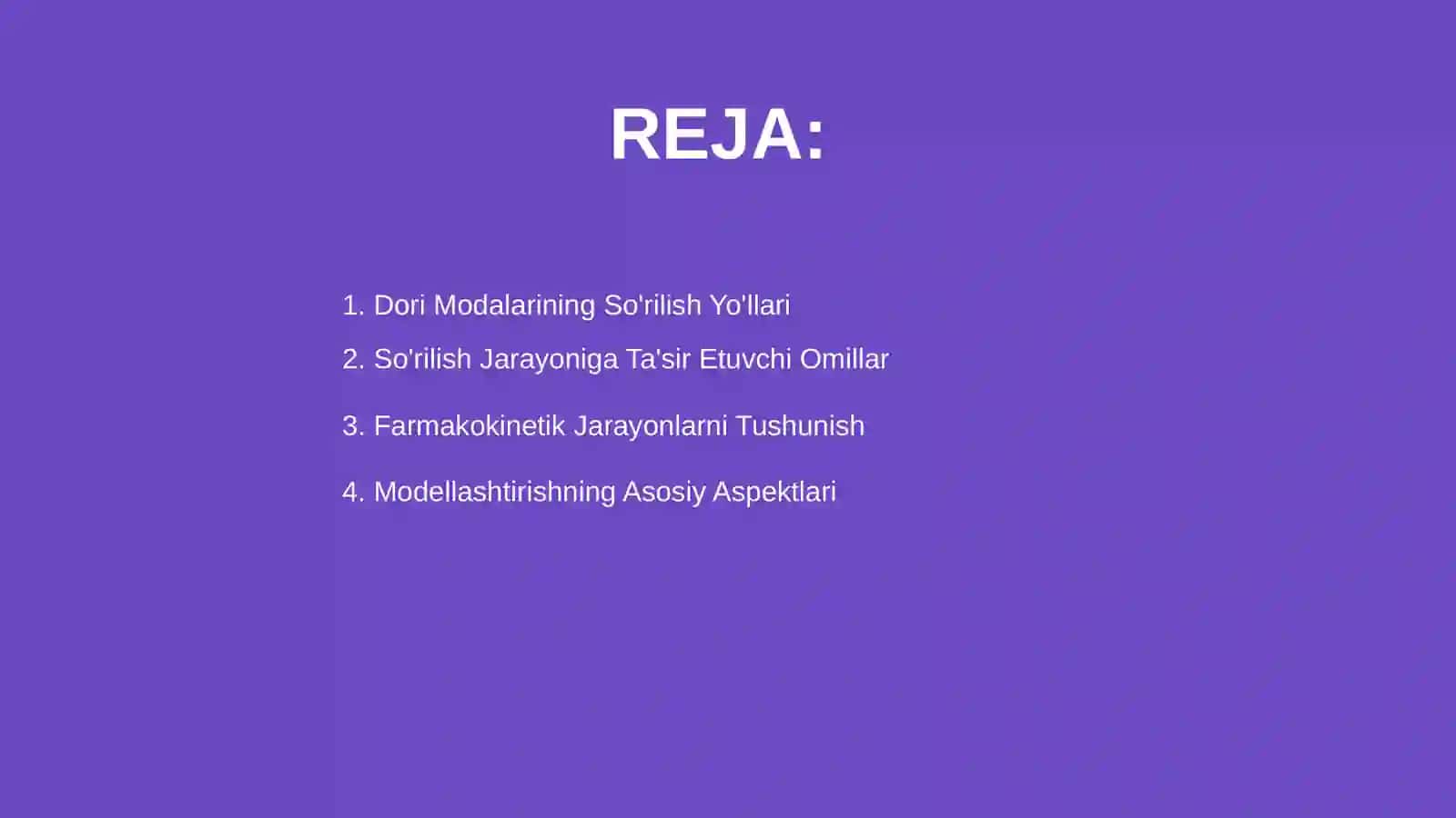 Dori modalarining so'rilish yo'llari va unga ta'sir etuvchi omillar 2