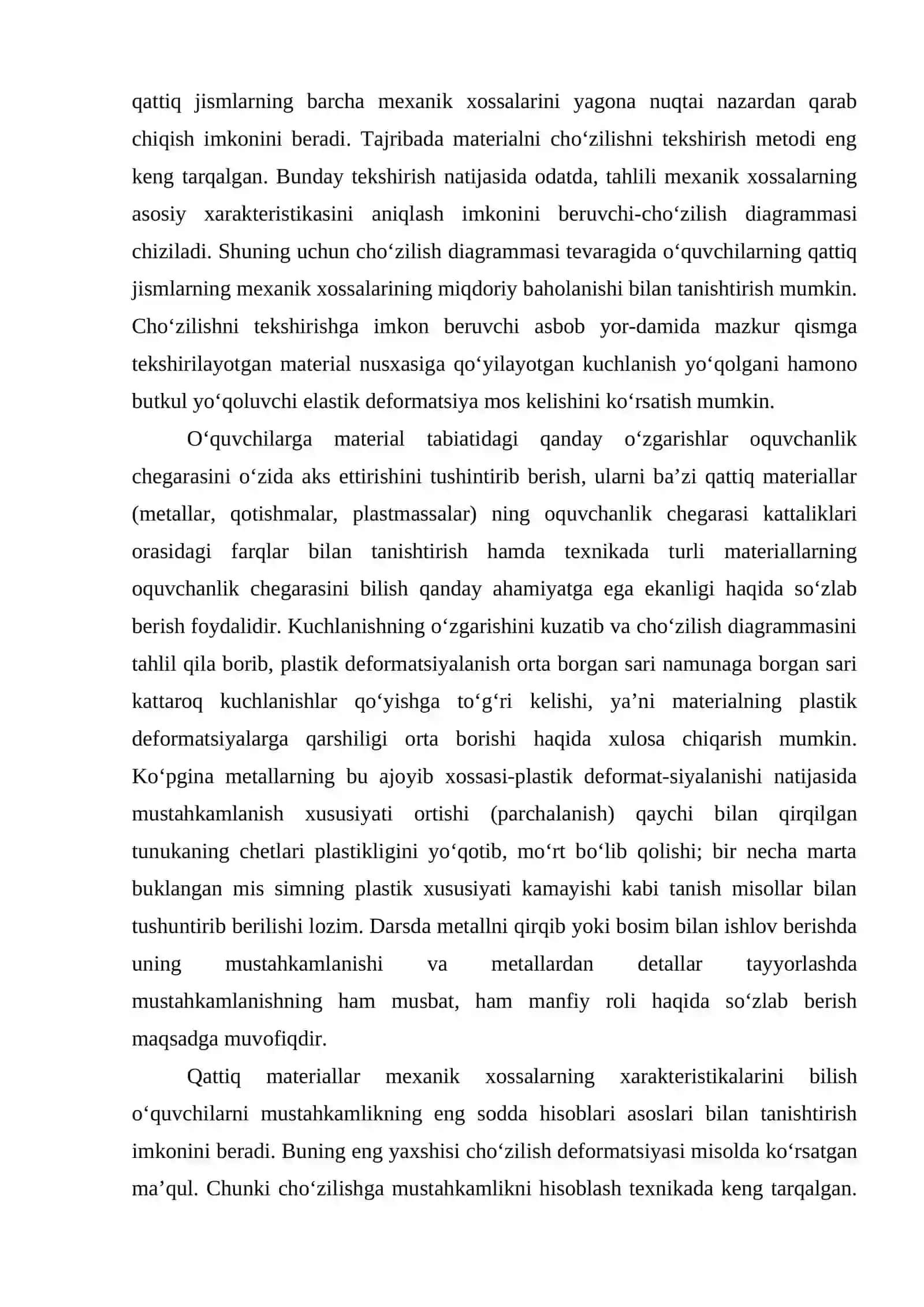 Qattiq jismlarning xossalari 2