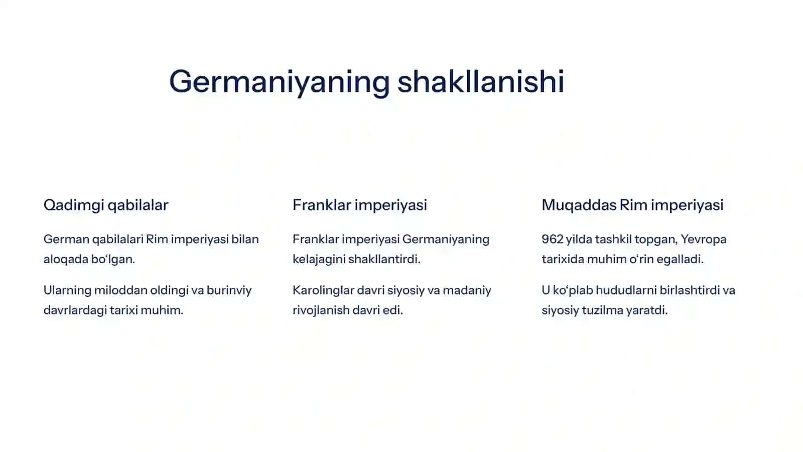Germaniya tarixi va madaniyati 2