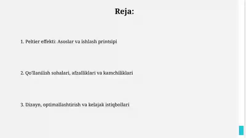 Peltier Effekti 2