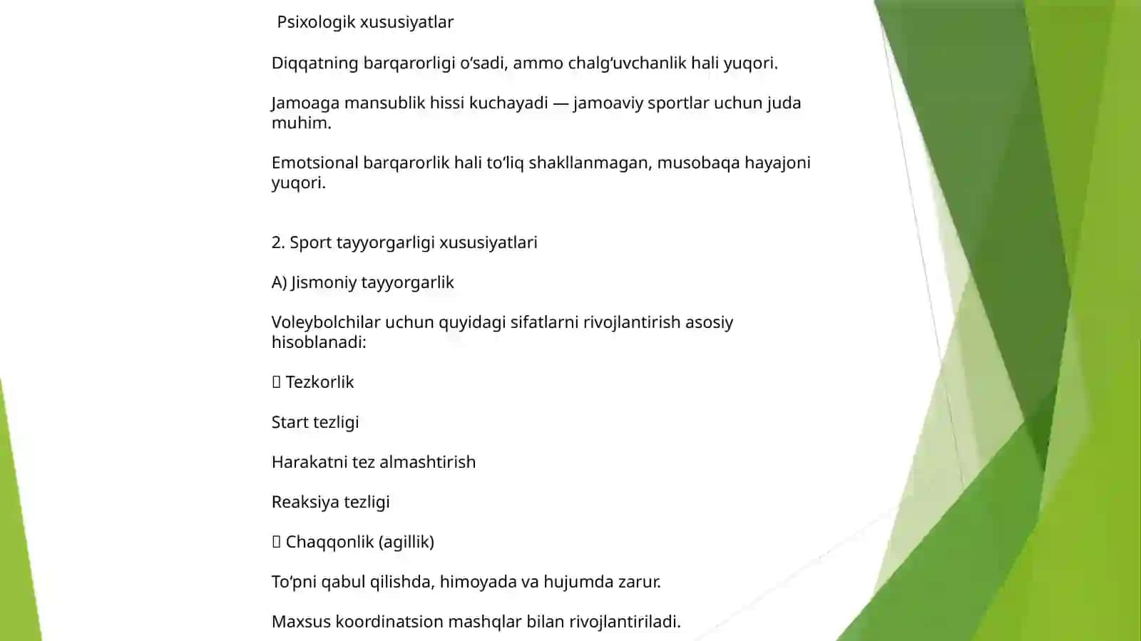 Yoshxususiyatlari (12-16 yosh) 2