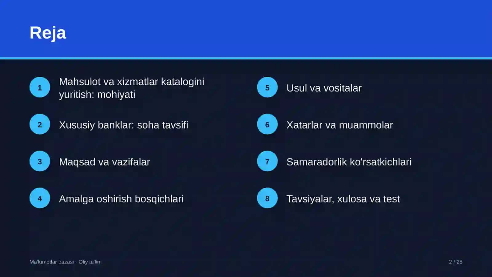 xususiy banklarda mahsulot va xizmatlar katalogini yuritish 1524 2