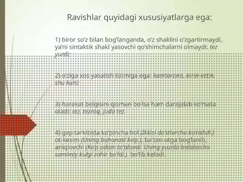 RAVISH SO`Z TURKUMI 2