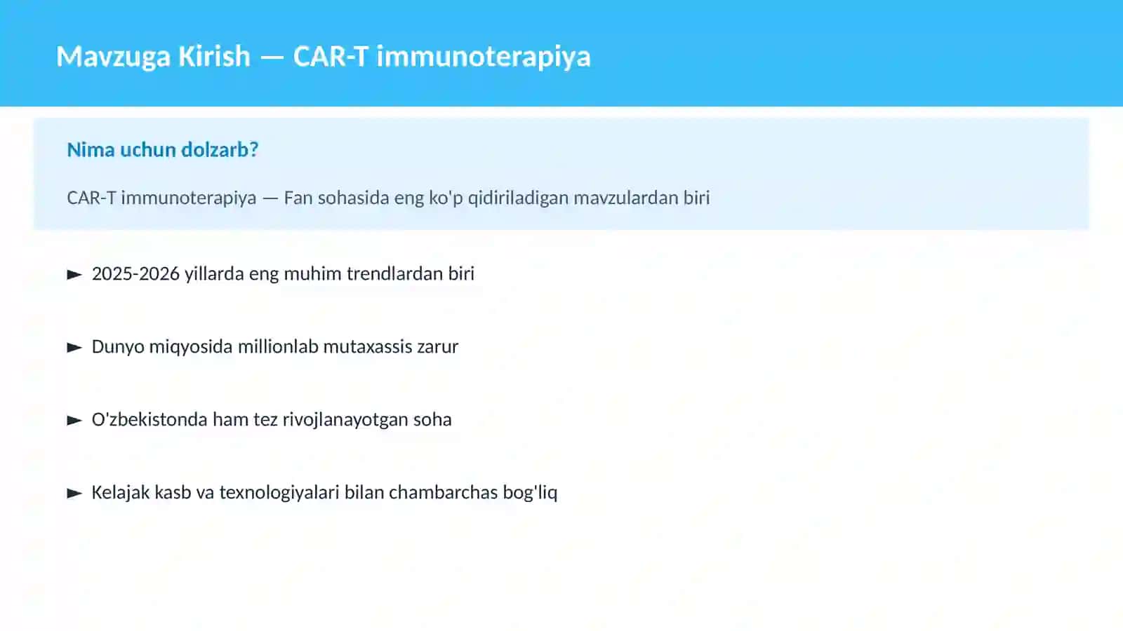 CAR-T immunoterapiya 2