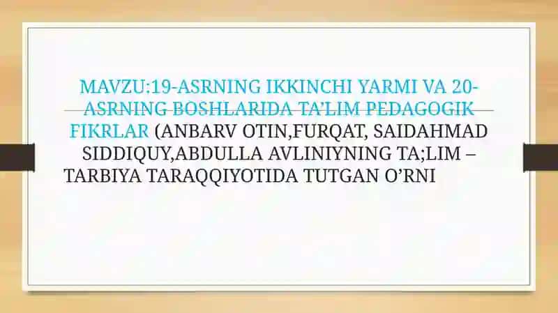 QURBONOVA KOMILANING BOSHLANG’ICH VA UZLUKSIZ TA’LIM PEDAGOGIKASI 2