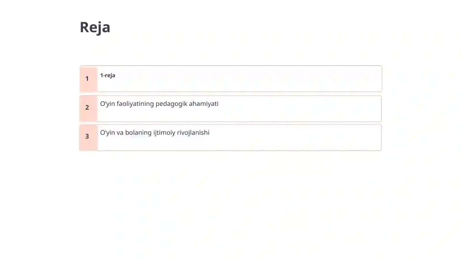 Oʻyin faoliyati nazariyalari 2