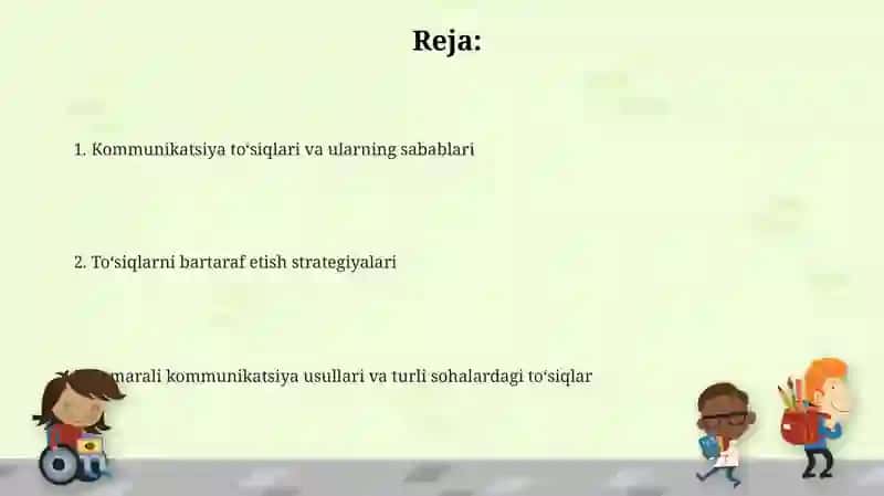 Kommunikatsion tosiqlar 2