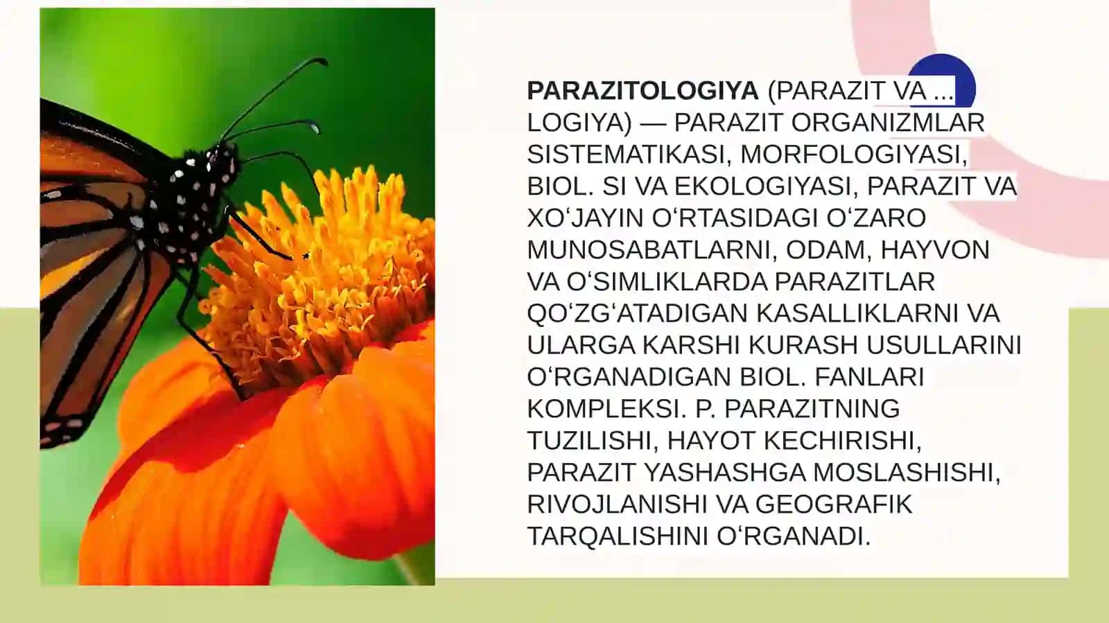 TIBBIYOT PARAZITOLOGIYASI 2