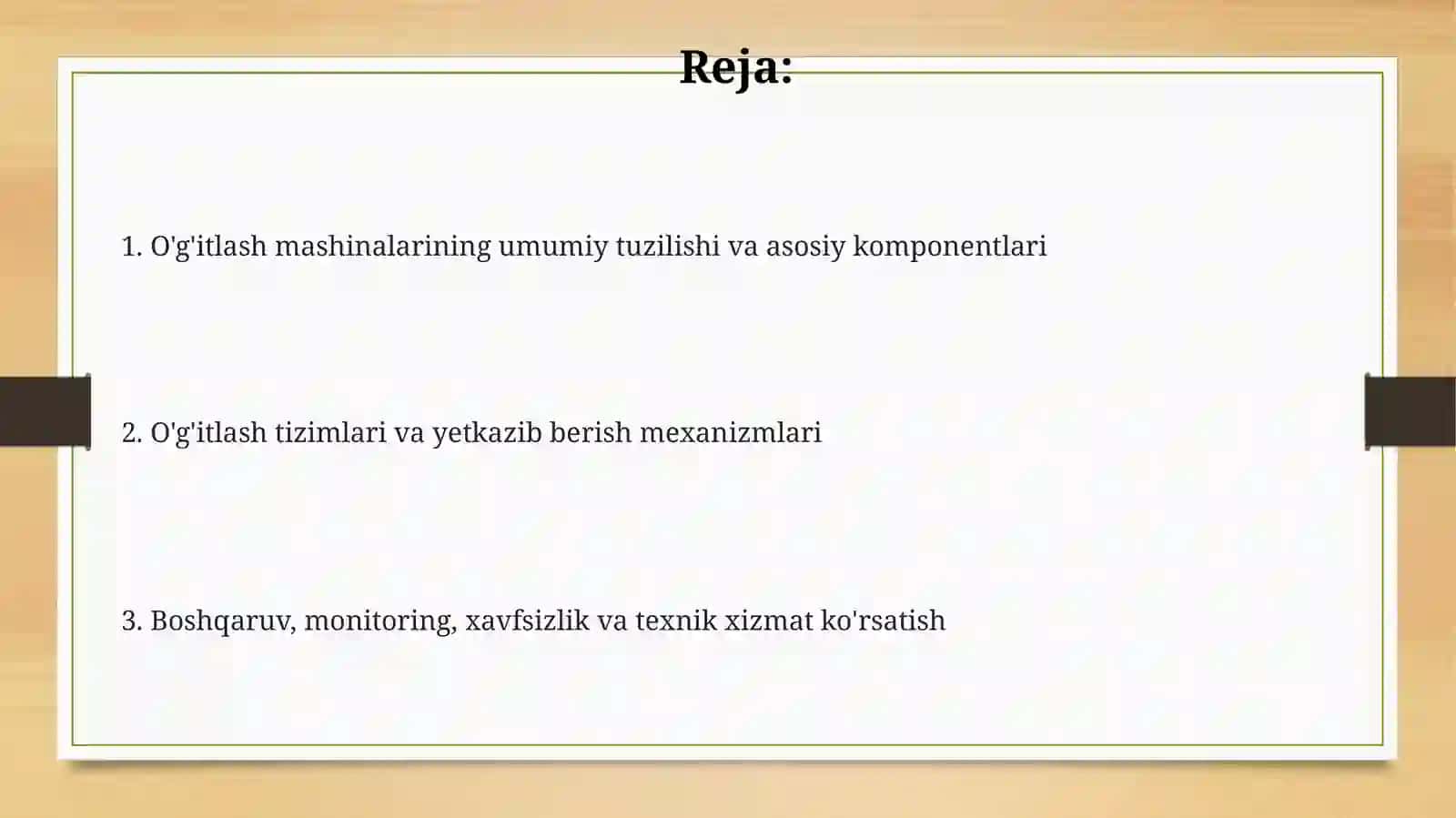 O’g’itlash mashinalarining umumiy tuzilishi 2
