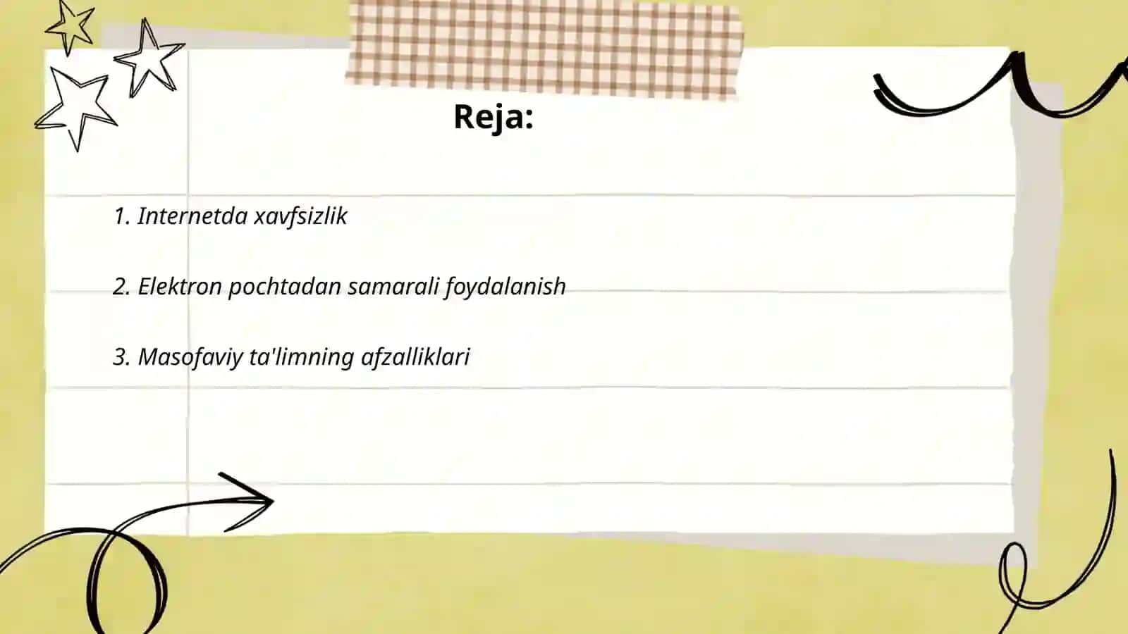 Internet, elektron pochta va masofaviy ta'lim tizimlari 2