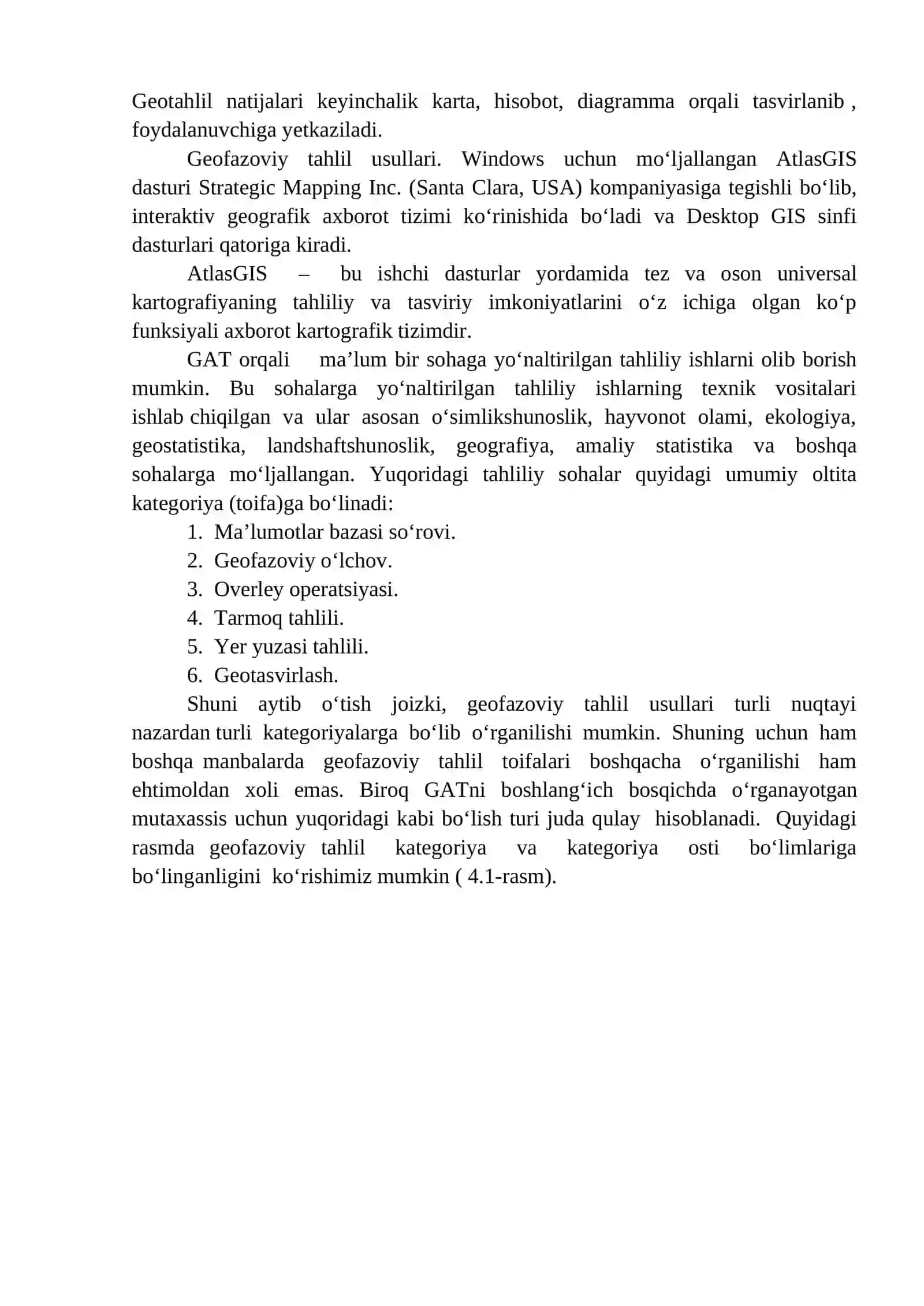 Geofazoviy tahlil tushunchasi va usullari 2