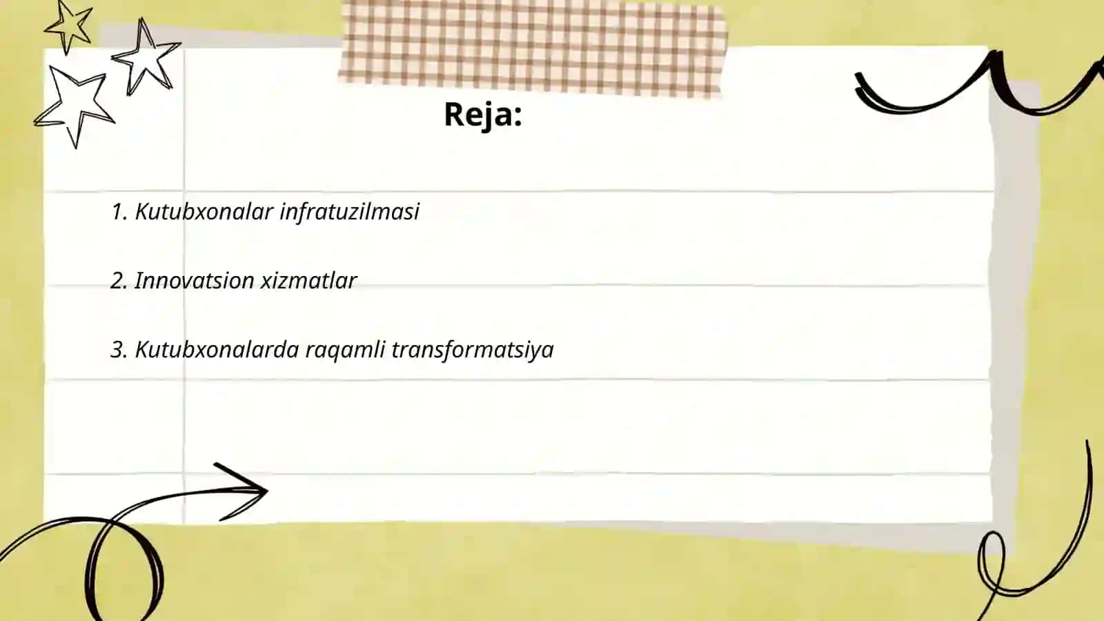 Kutubxonalar infratuzilmasi 2