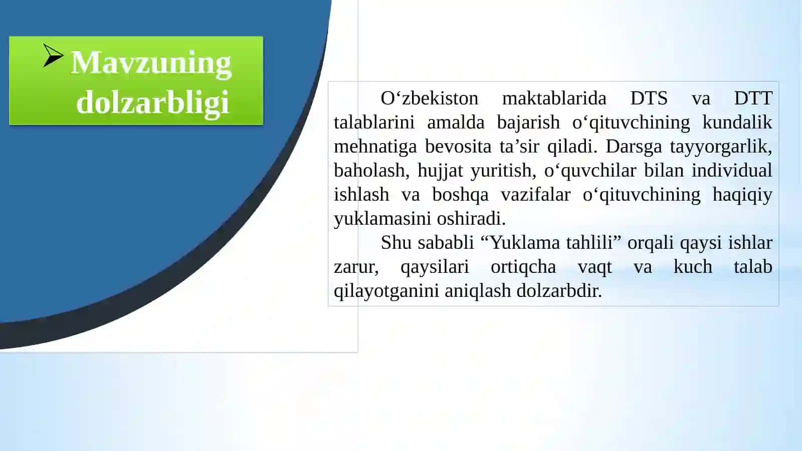 "Pedagogik Mahorat" Kursi 2