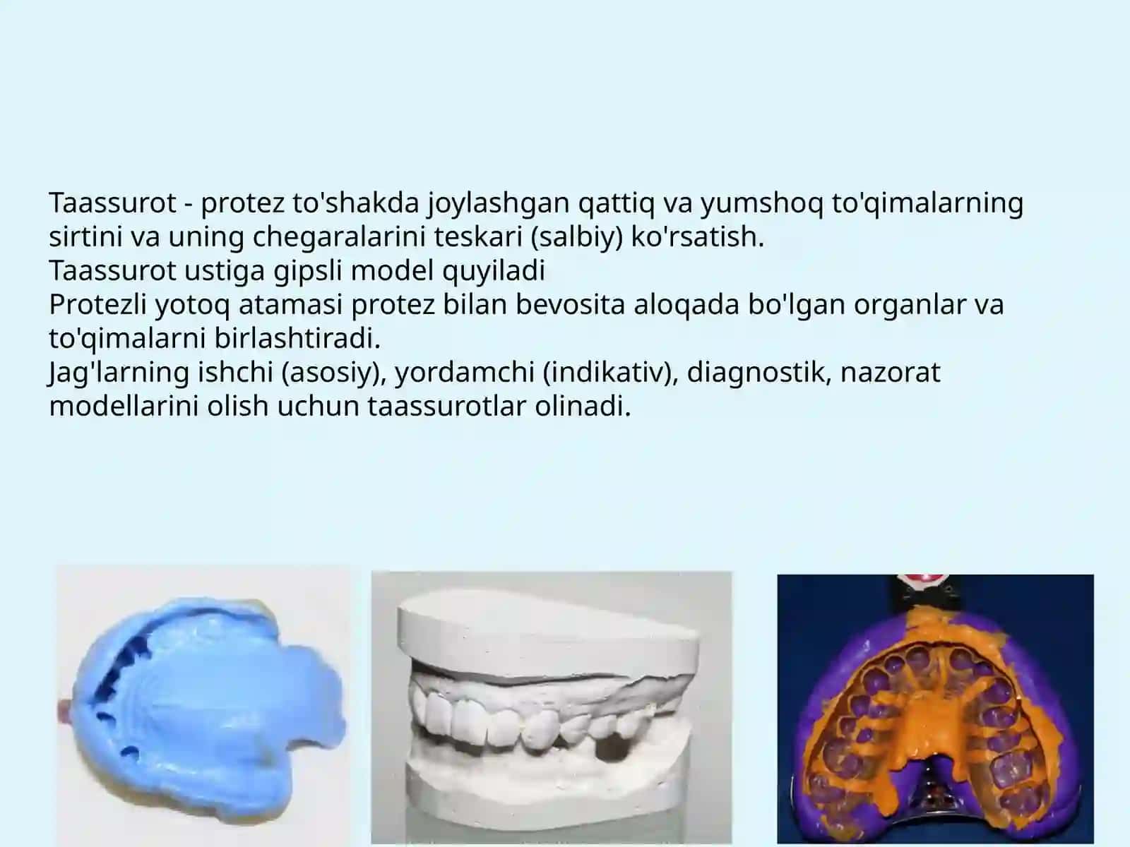 Stomatologiyada qolip materiallari 2