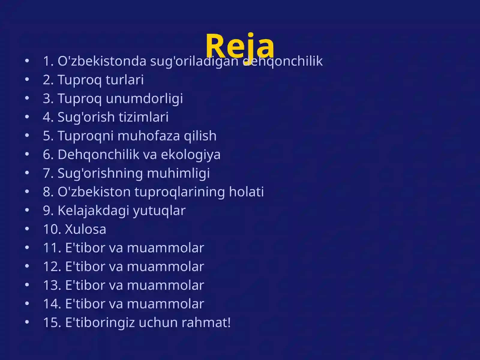Oʻzbekistonda Sugʻoriladigan Dehqonchilik Mintaqalari Tuproqlari 2