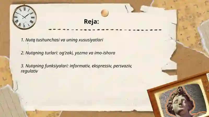 Nutq toʻgʻrisida umumiy tushuncha 2