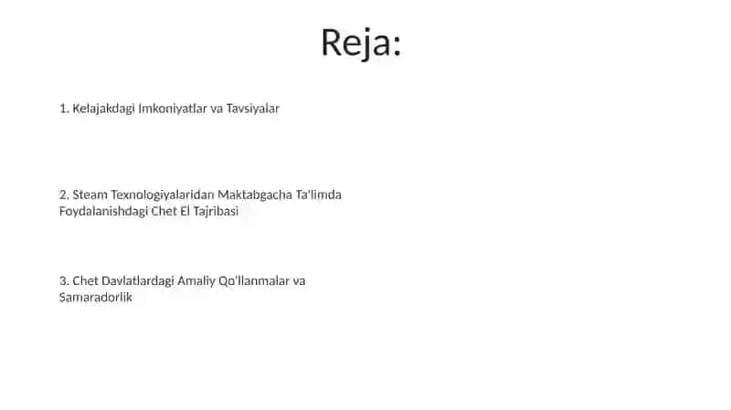 Steam Texnologiyalaridan Maktabgacha Ta'limda Foydalanishdagi Chet El Tajribasi 2