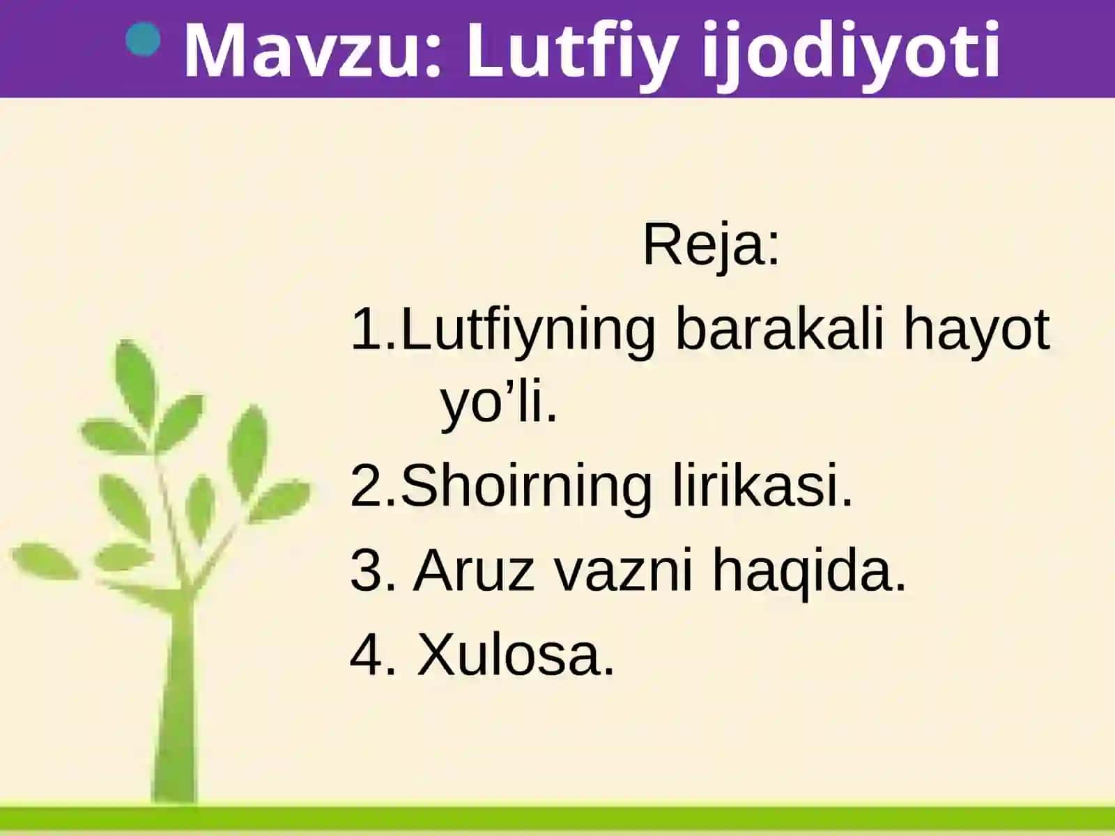 Lutfiy ijodiyoti 2