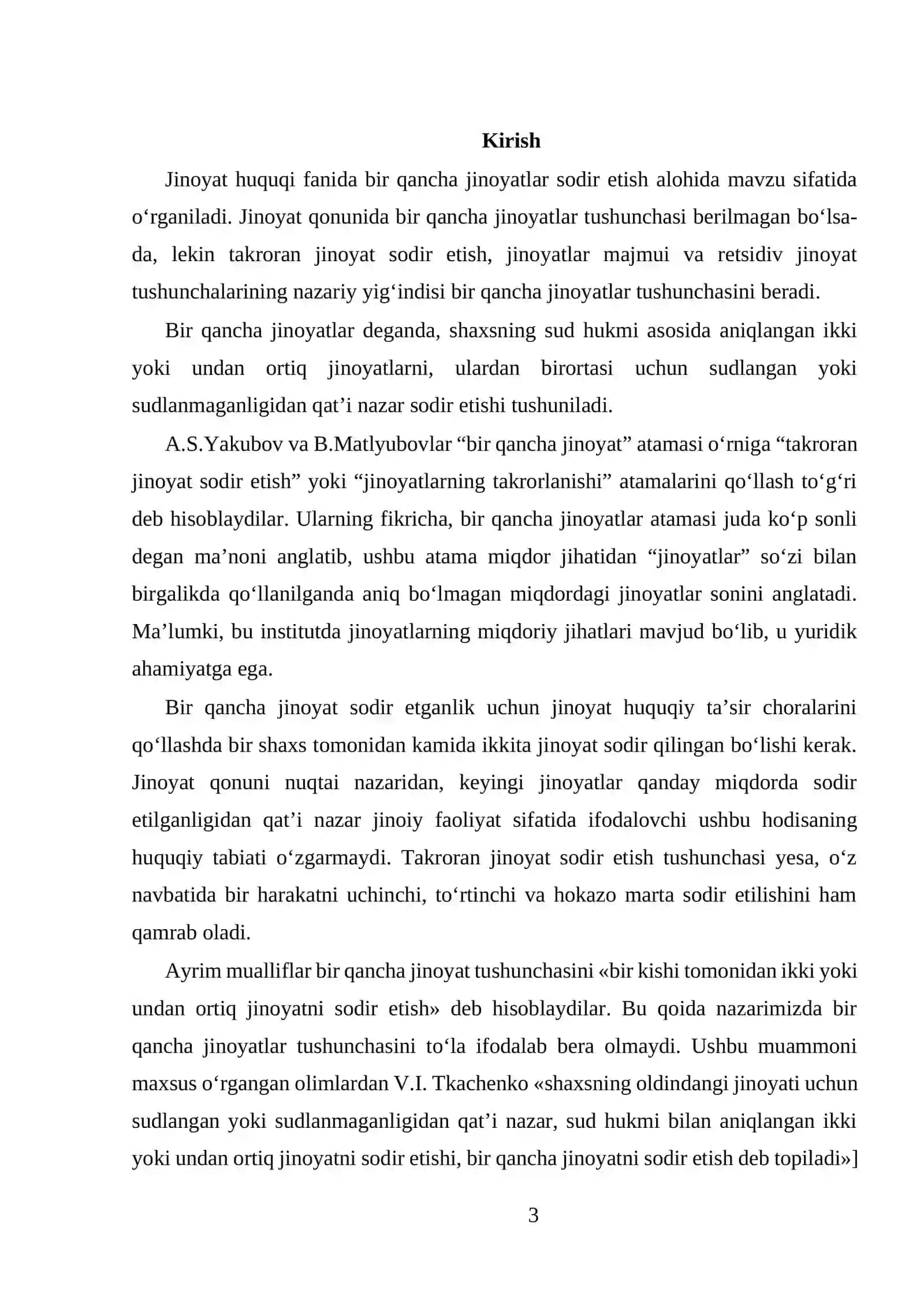 BIR QANCHA JINOYAT SODIR ETGANLIK UCHUN JAZO TAYINLASH 2