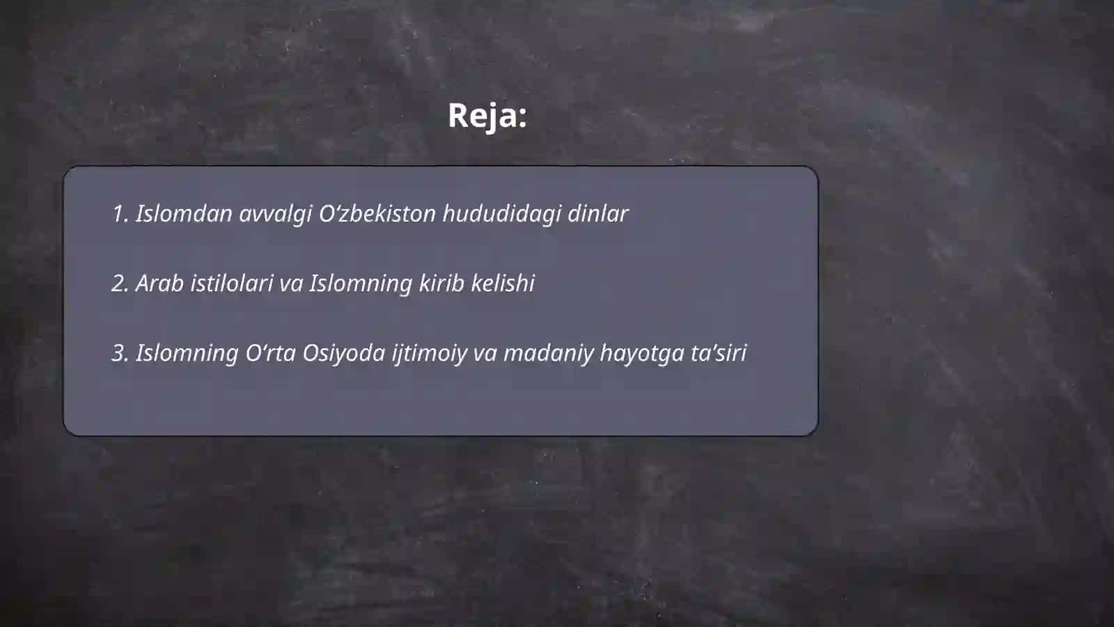 Islom dini tarqalishi va tarixi 2