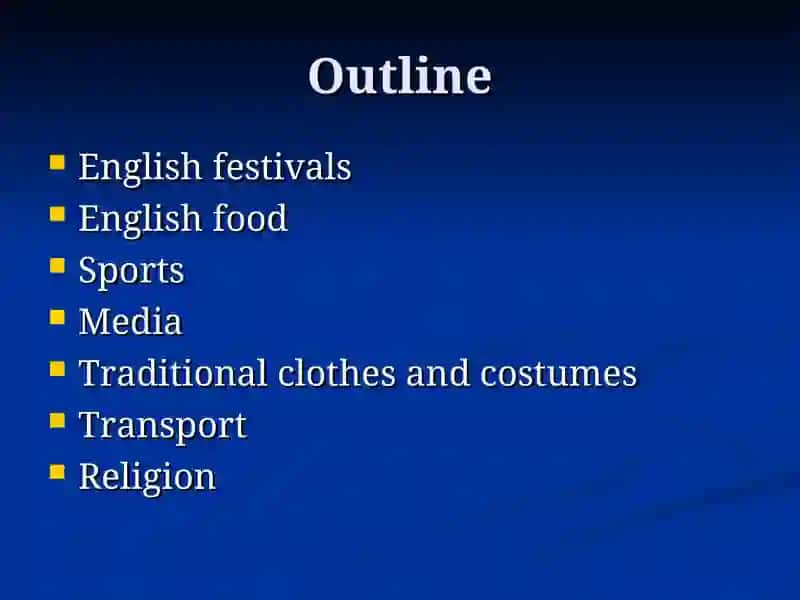 English traditions 2