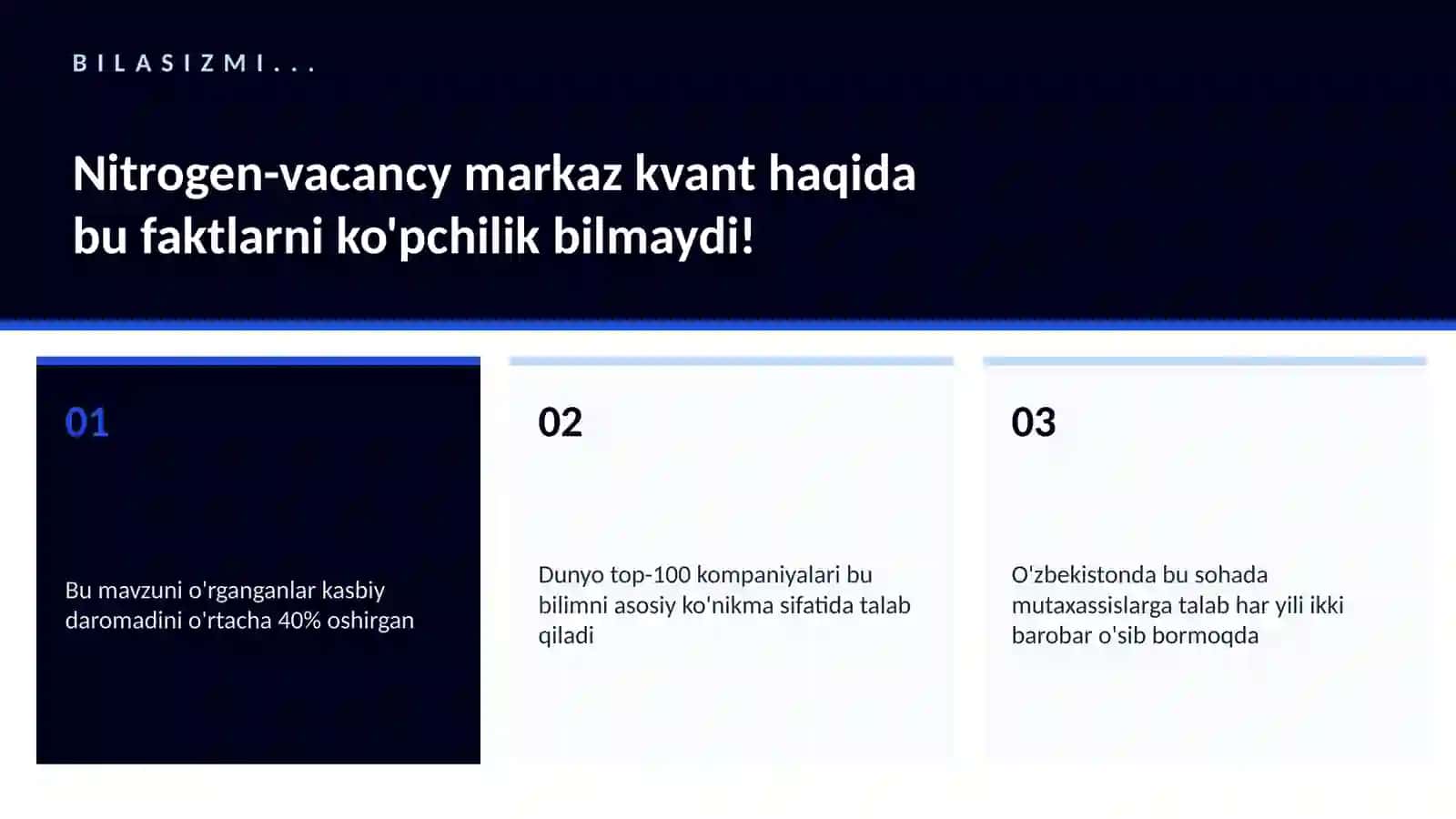 Nitrogen-vacancy markaz kvant 2
