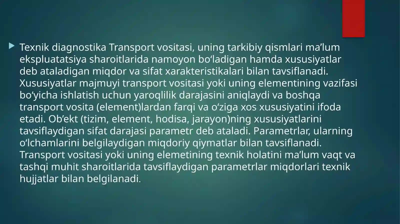 Texnik Diagnostika 2