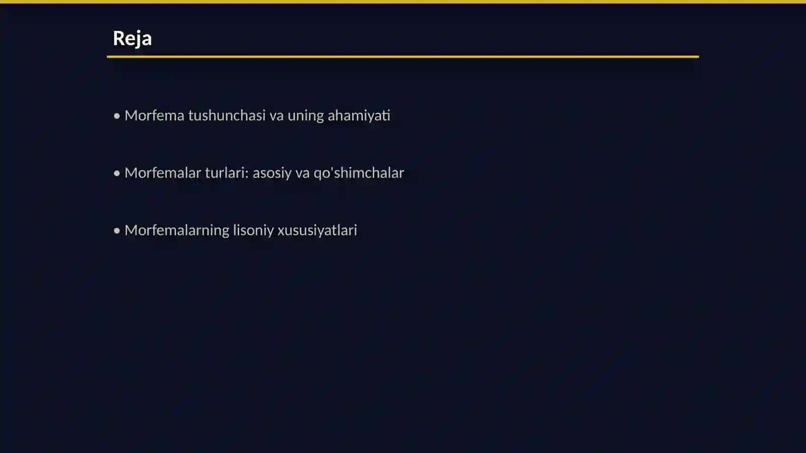 Morfema uning turlari lisoniy xususiyatlar va nutqiy voqealanish 2