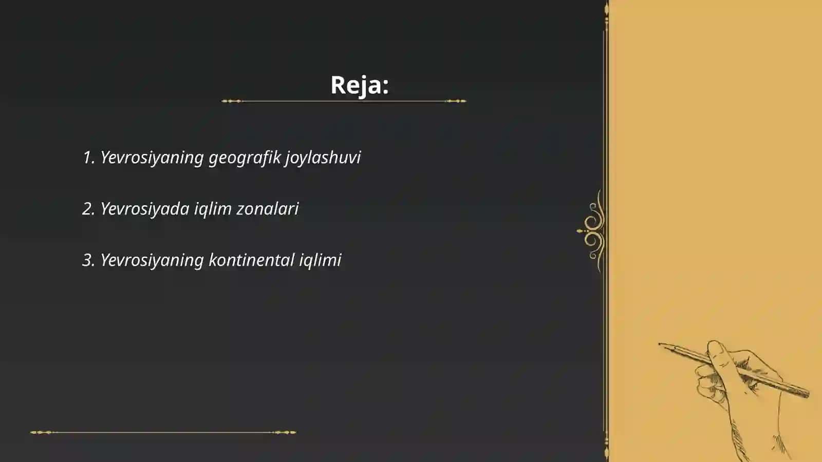 Yevrosiyaning iqlimi 2