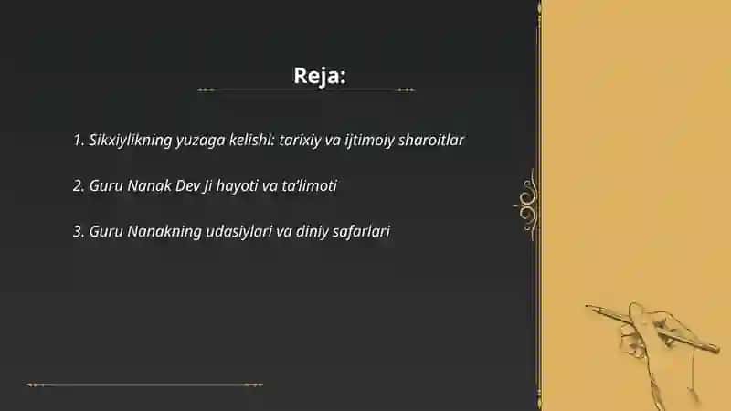 Sikxiylikning yuzaga kelishi uning asoschisi va ibodat marosimlar 2