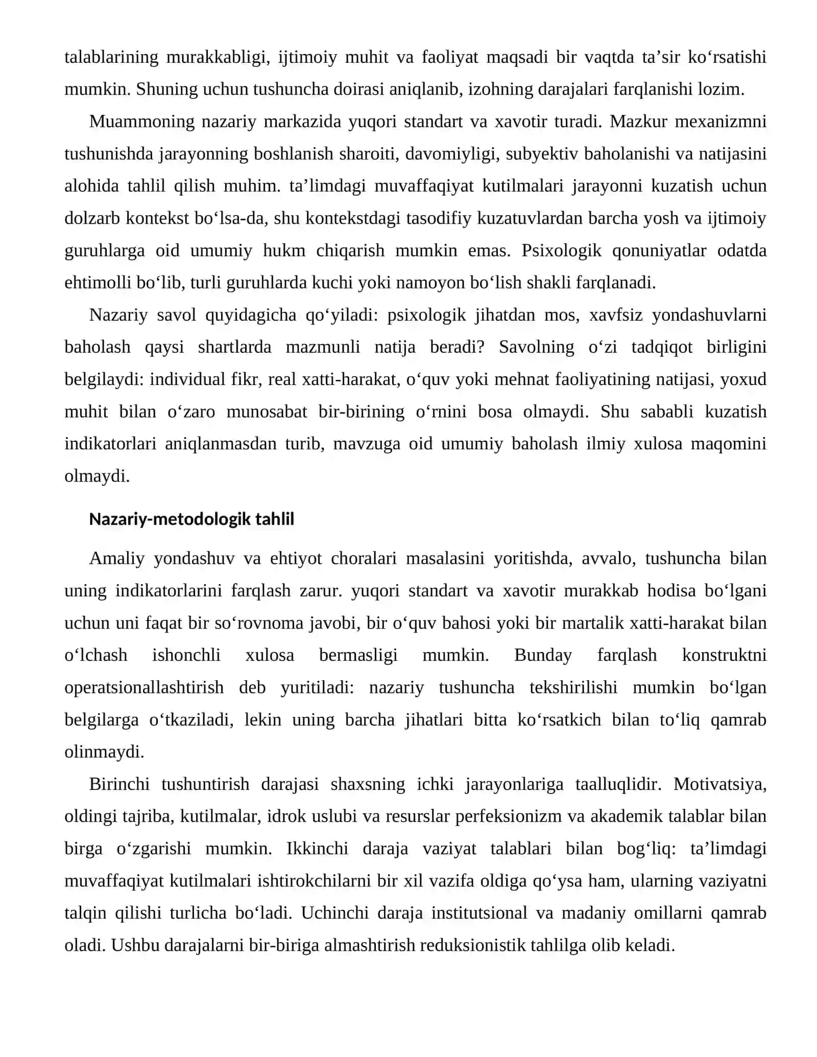 Perfeksionizm va akademik talablarning rivojlantirish va profilaktika yo‘llari 2
