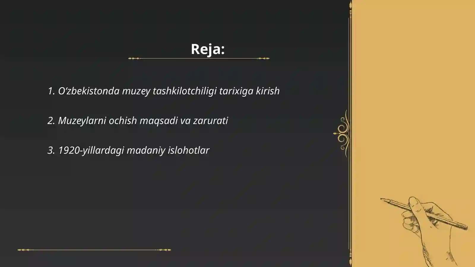 Oʻzbekistonda 20-30-yillarda tashkil etilgan muzeylar 2