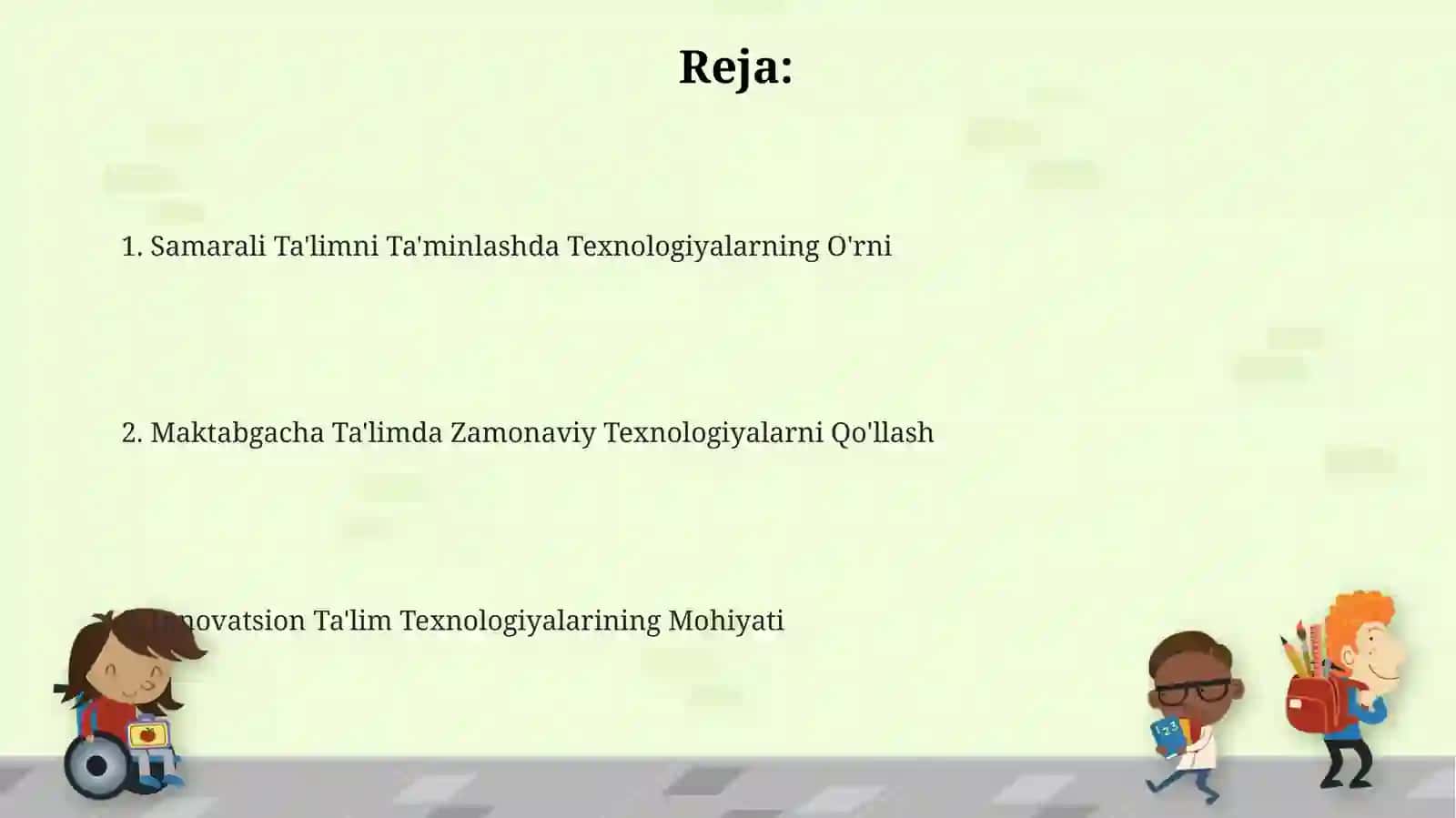 Ta’lim texnologiyalari 2