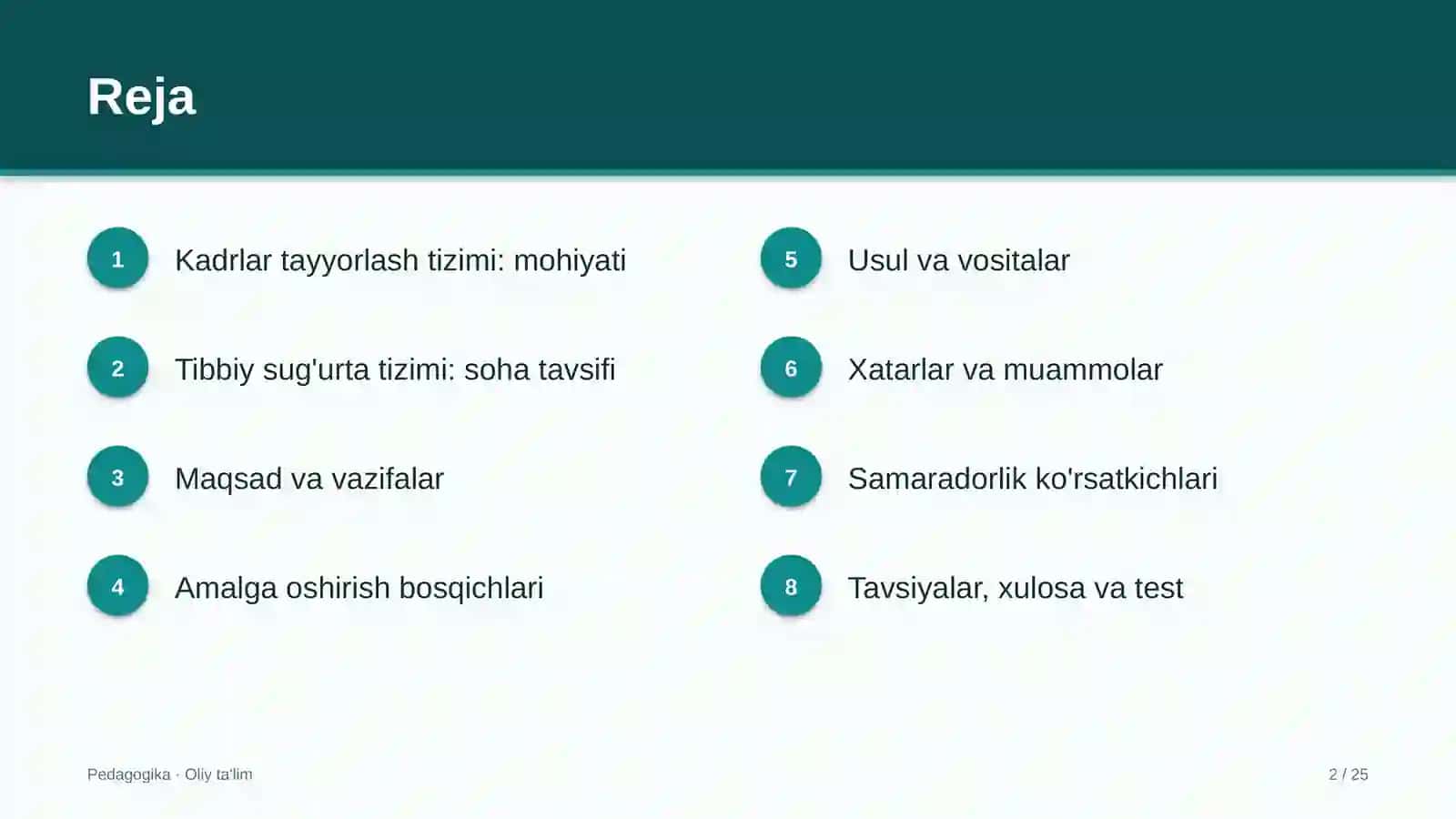 tibbiy sug'urta tizimida kadrlar tayyorlash tizimi 8645 2