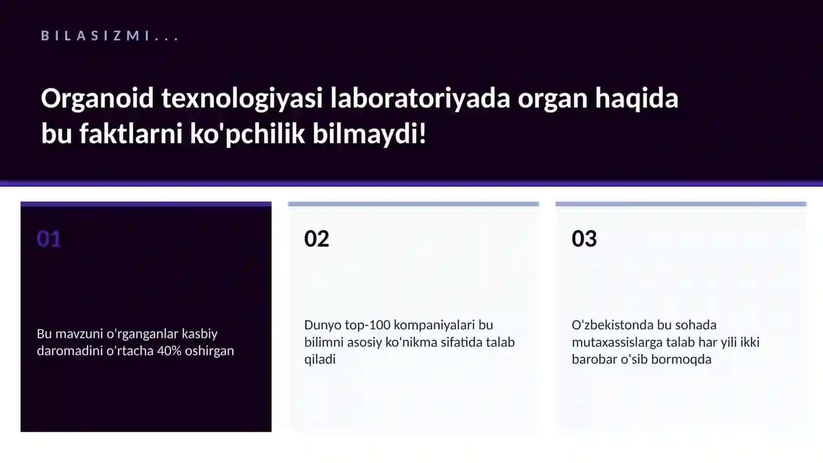 BIOTEXNOLOGIYA VA GENOMIKA 2