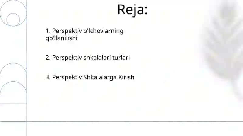 Perspektiv Masshtablar 2